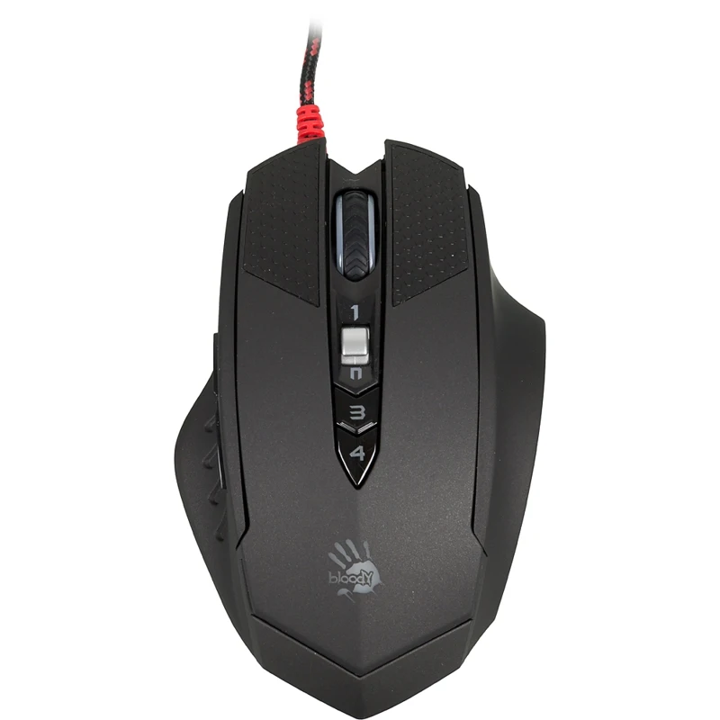 Мышь A4 Bloody T70 Winner черный/серый оптическая(4000dpi) USB2.0(9but