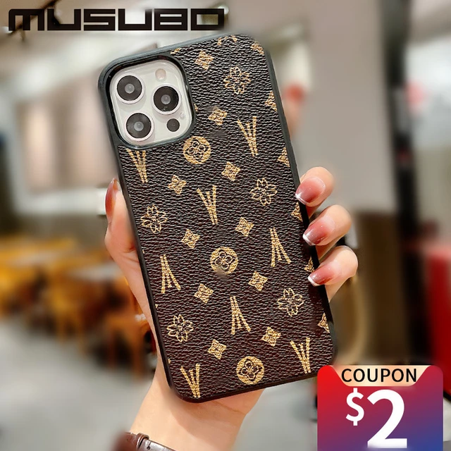 Musubo Luxury Case For iPhone 12 Pro Max 11 12 MINI XR MAX X Cover Soft  Coque For Samsung Galaxy Note 20 Ultra S20 Girls Fashion