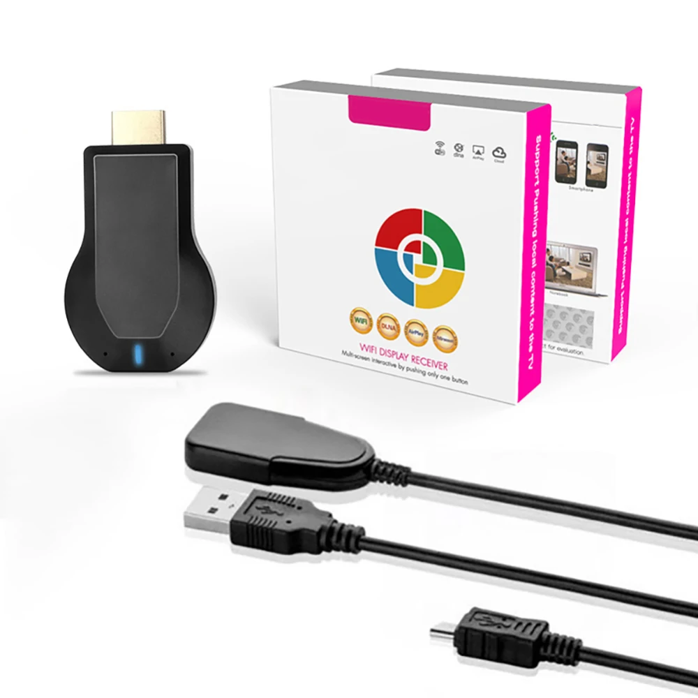 1080P tv Stick Wifi беспроводной дисплей ресивер ключ для iOS Android