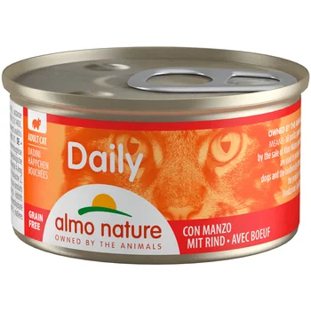 

ALMO NATURE ALMO NATURE CAT DAILY MENU for adult cats with beef slices 85g