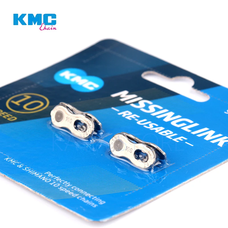 Bicycle Chain Connector KMC Bicycle Missing Link 6/7/8/9/10/11/12 Speed RE-usable Bicycle Quick Magic Chain Button To Repair Chain perfectly connecting