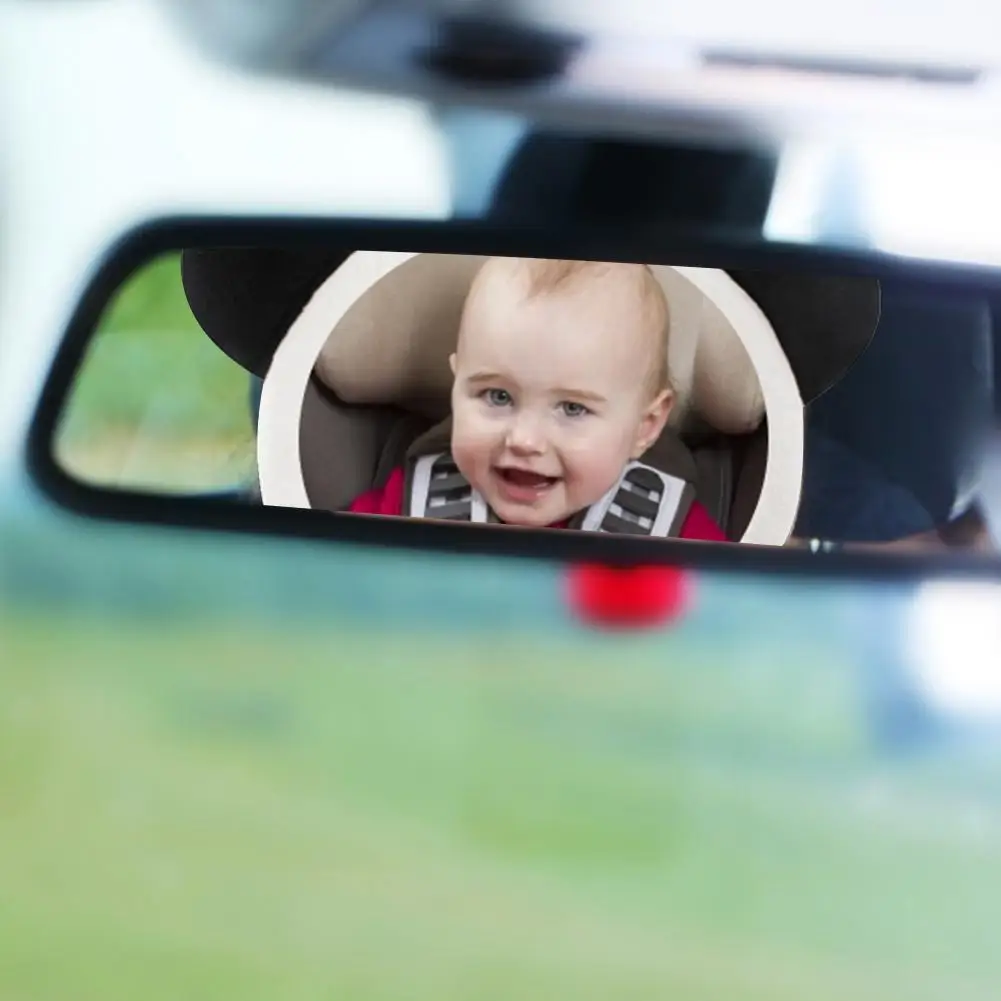 Детские Задние Зеркала для наблюдения, безопасное автомобильное заднее сиденье, детское легкое зеркало для просмотра, полезный милый монитор для младенцев, для детей ясельного возраста