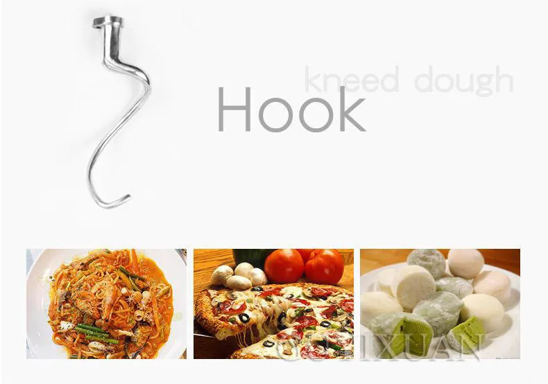 10L commercial multi-function food mixer chef and noodle machine milk machine beater mixer make bread tools