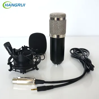 

HANGRUI BM800 Professional Condenser Microphone Studio Condenser Sound Recording Microphone For Computer Karaoke KTV YouTube Mic