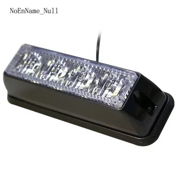 

12V 24V 4LED Car Emergency Light Flashing Led Strobe Light For Truck Amber White