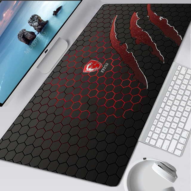 Reddragon Mouse Pad Msi tappetini per Mouse Gaming Large Mousepad accessori  per Computer Anime Pc Gamer accessori per giochi tappetini da scrivania in  gomma - AliExpress