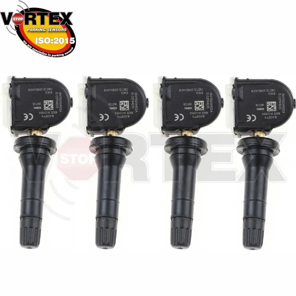 Датчик давления в шинах TPMS 4 шт. 433 МГц для GREAT WALL HAVAL F7 H6 WEY VV5 V6 VV7 OE # 3641100XKR02A|Системы