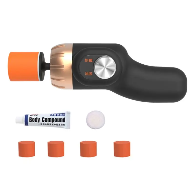 1 Set Car Electric Polisher Cleaning Polishing Waxing Machine Surface Repair Kit