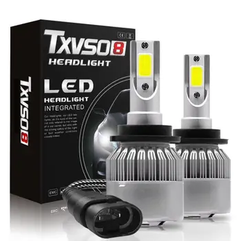 

2PCS TXVS08 D2S D4S Car Headlight Bulbs Energy Saving Waterproof LED 9000rpm 11000LM 110W 6000K White 9V-32V CSP New