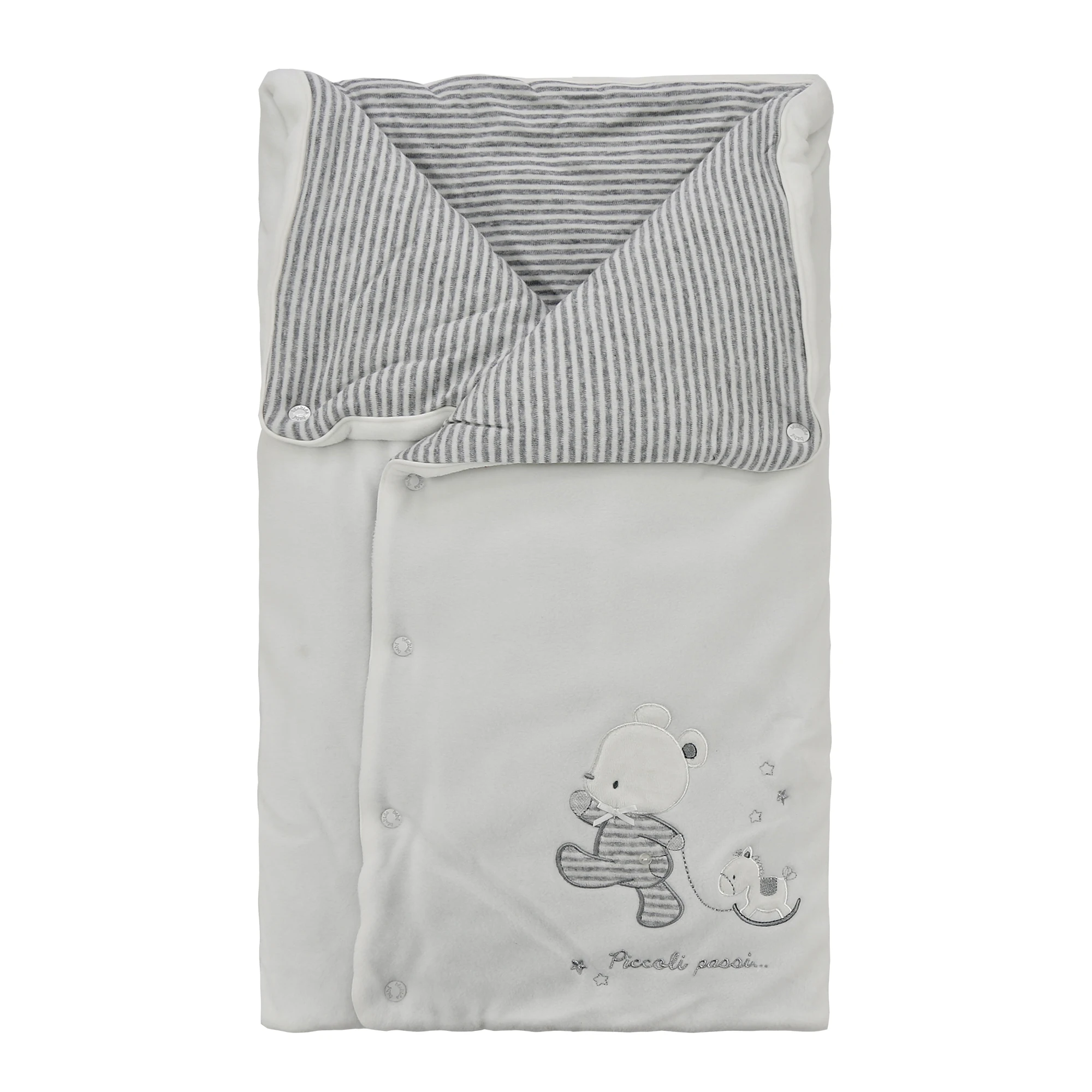 sleepsack algodão dentro engrossar cocoon para o bebê 0-12m