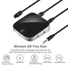 2 в 1 BTI 029 Bluetooth 5 0 аудио передатчик приемник 3 мм AUX SPDIF беспроводной