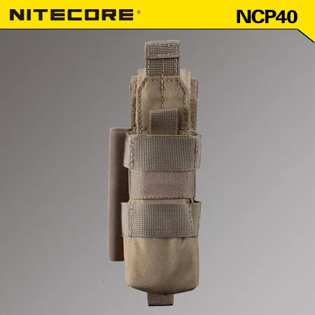 NITECORE NCP40 тактическая кобура фонарик держатель Чехол 1000D нейлон профессиональное охотничье снаряжение 2 вида цветов
