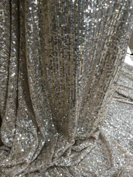 

DiuDiu-20.9810 embroidered Mesh Tulle fabric Factory price sequins Nigerian lace fabrics