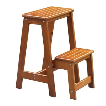 

Echelle Pliante Ottoman Bench Kitchen Folding Indoor Taburete Escalera Scaletta Legno Merdiven Chair Ladder Escabeau Step Stool