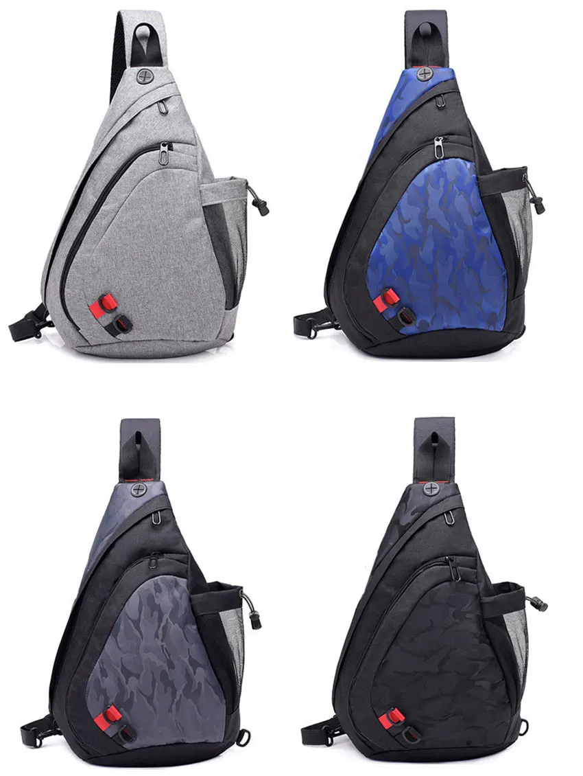 IUX Sling Bag Наплечная упаковка сумки через плечо мужская сумка через плечо с usb-портом для зарядки маленькая сумка мужской кошелек