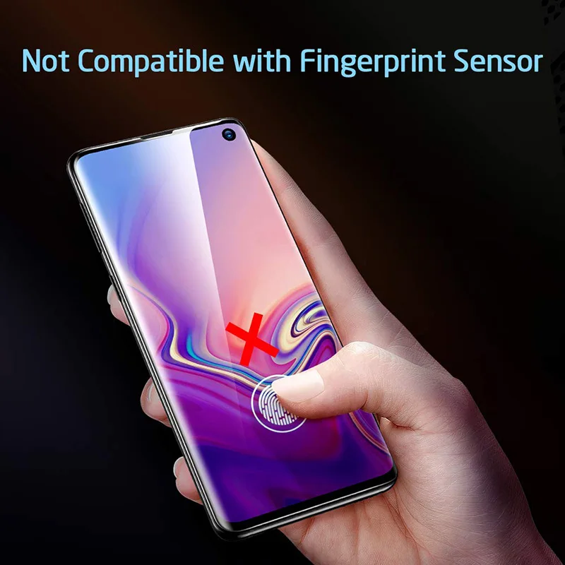 3D защитное стекло на samsung Galaxy S10 Plus Lite S7 S 10 E Light Armor Lite10 Life Verre дисплей безопасности