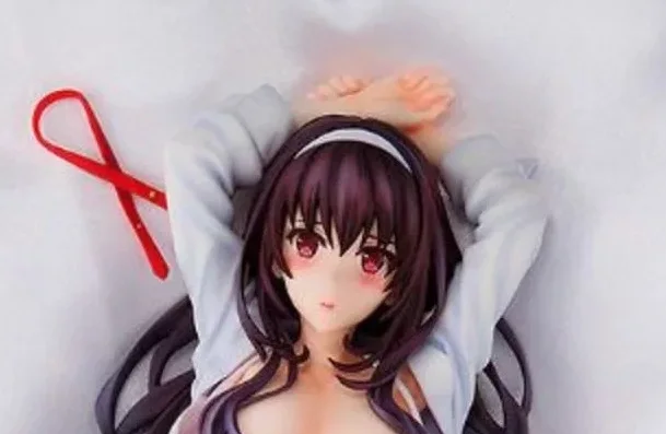 Saenai Heroine No Sodatekata 23 см японское анимешное кигуруми фигурка Kasumigaoka Utaha Подушка Ver. 1/7 ПВХ Модель сексуальной девушки Совершенно новая