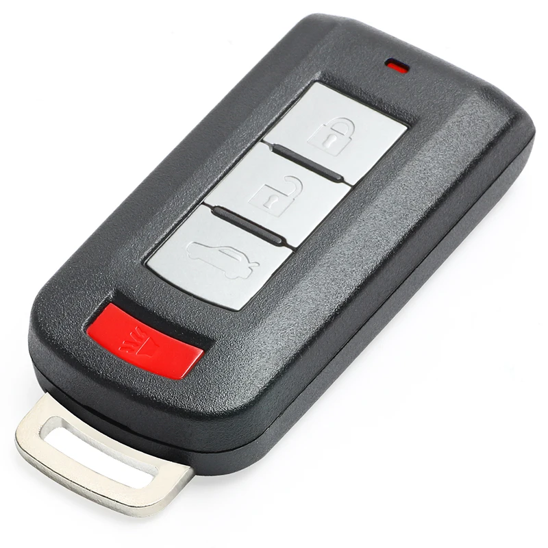KEYECU 2 шт. умный дистанционный Автомобильный ключ для Mitsubishi Lancer Outlander 2008-, Fob 3+ 1 кнопка-315 МГц-ID46 чип-OUC644M-KEY-N