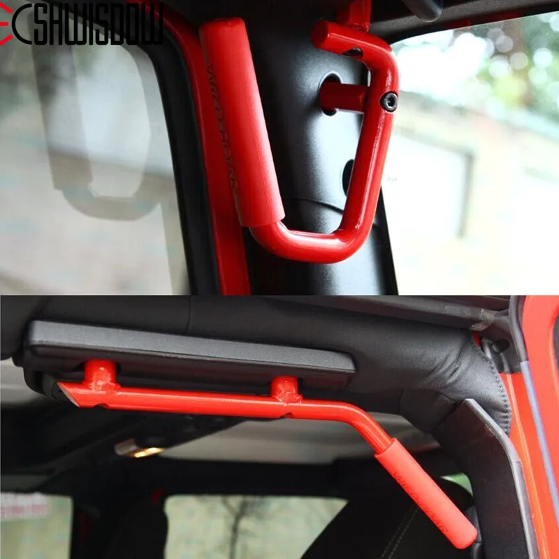 Автомобильные аксессуары для Wrangler TJ черный передний и задний захват Jeep JK 2007 -2018 |