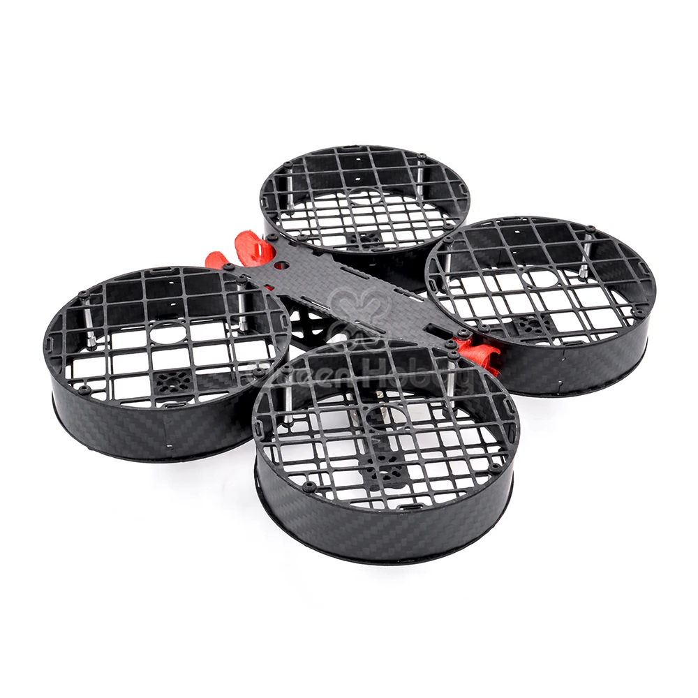 149 мм рама Micro Mini X149 3 дюйма FPV RC углеродное волокно Квадрокоптер комплект с опорой