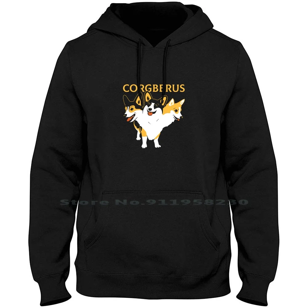 

Толстовка Corgberus для мужчин и женщин, пуловер, свитер, 6XL, большие размеры, хлопок, США, модная трендовая футболка