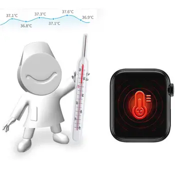 

Heart Rate Blood Pressure Sports Watch Fitness Wrist Temperature Measurement