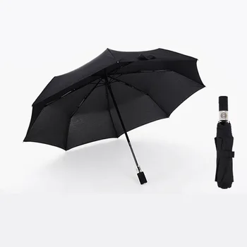 

Wind Resistant Folding 8 Bone Upgrade Automatic Handle to Increase Car Golf Umbrella Three-Fold Umbrella Advertising Umbrella