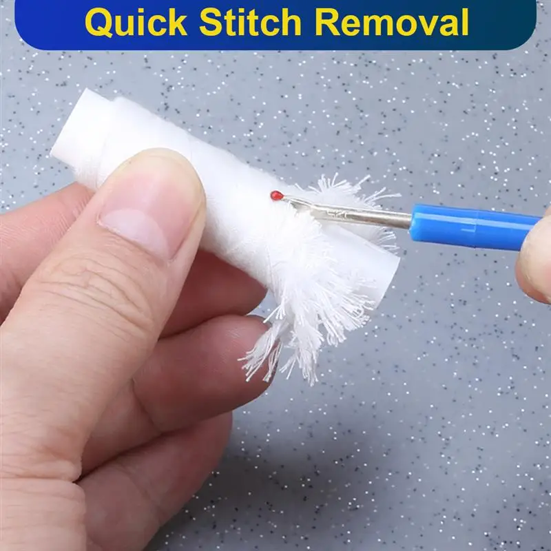 Sewing Tools Plastic Handle Steel Thread Cutter Seam Ripper Stitch Removal Knife Needle Arts Sewing Tools DIY Sewing Accessories