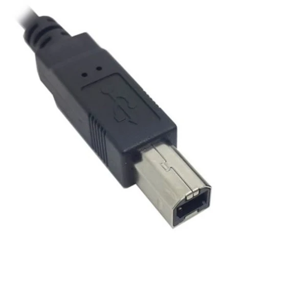 Левый угловой 90D Micro-USB OTG для стандартного USB B типа принтера сканер HD кабель DG
