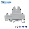 Din Rail Terminal Blocks 10Pcs UKKB-5 Connector Double Layer Terminal Screw Wiring UKKB5 screw terminal block 2 level ► Photo 2/6