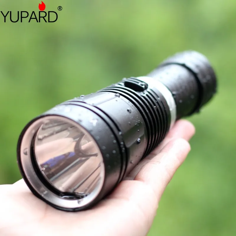 

IPX8 professional diving flashlight LED Flashlight XL-L2 Tactical Torch Waterproof Lamp Ultra outdoor flashlight 26650 battery