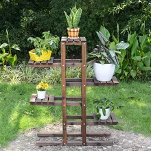Твердая деревянная подставка для цветов зеленая многослойная напольная бонсай Цветочная полка для гостиной домашняя деревянная полка для цветочных Горшков