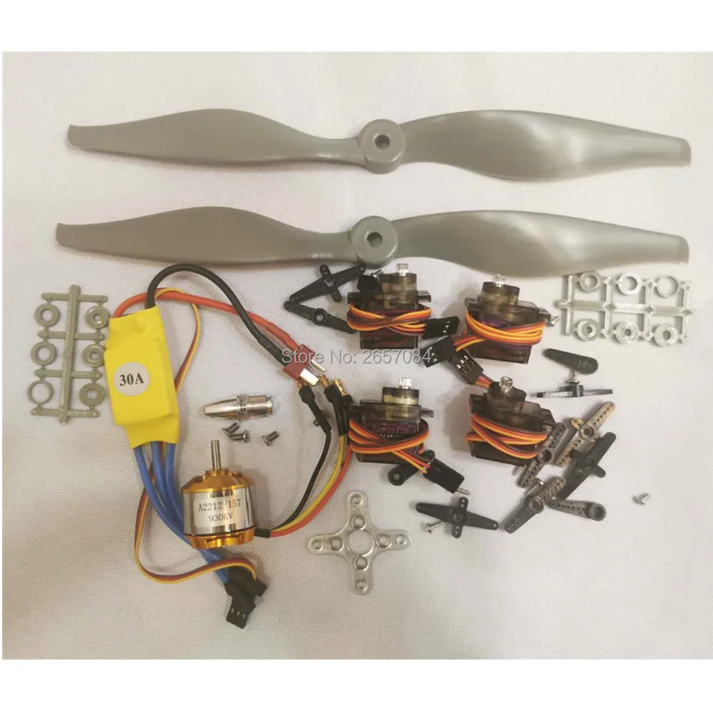 A2212 2212 930Kv бесщеточный двигатель 30A ESC Мотор крепление 1060 пропеллер MG90 9G микро