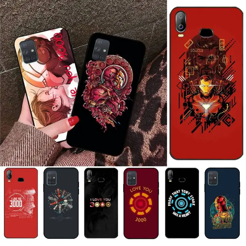 HPCHCJHM I love you 3000 ТПУ черный чехол для телефона Корпус Samsung A10 A20 A30 A40 A50 A70 A71 A51 A6 A8