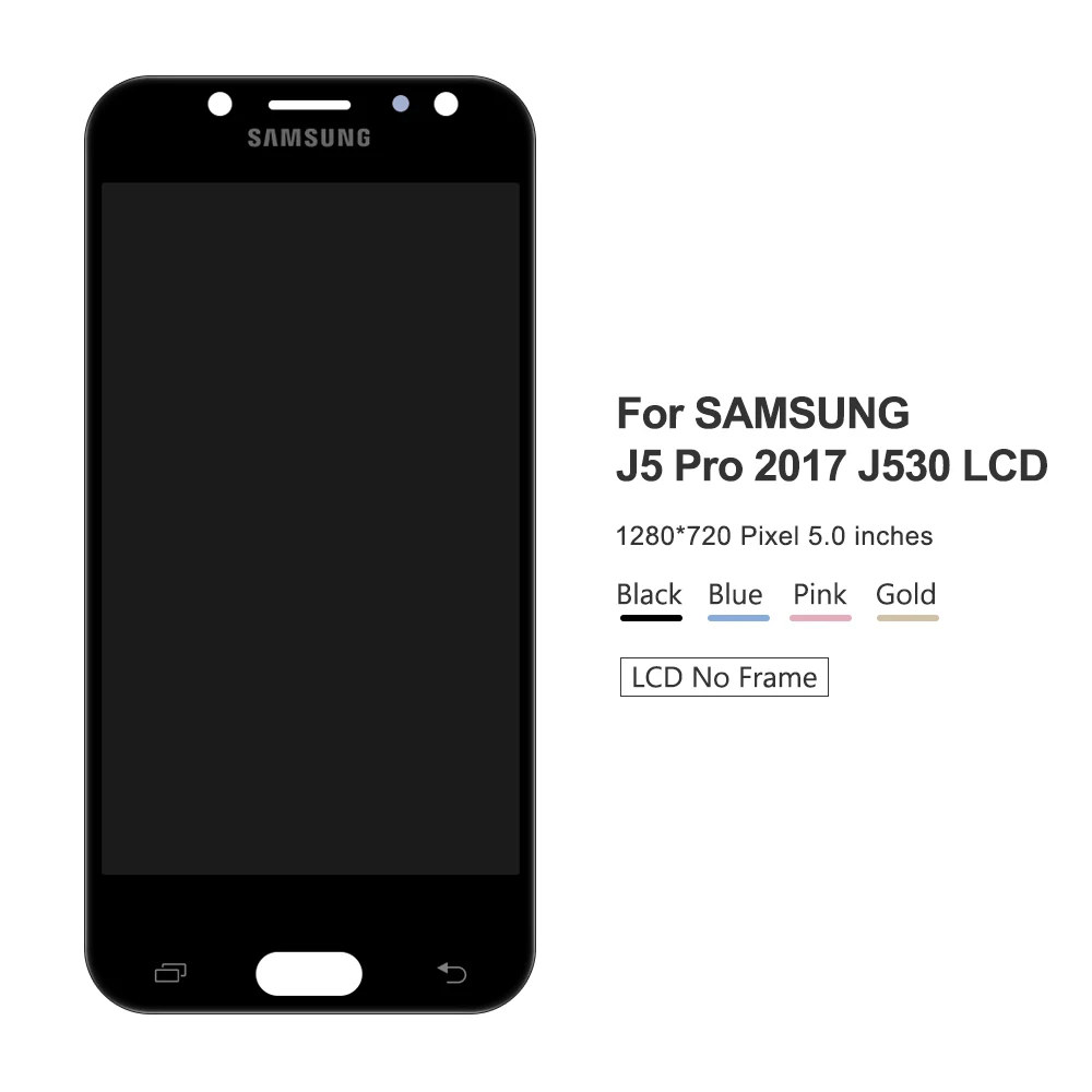 AMOLED J530 lcd для Samsung Galaxy J5 J530 J530F lcd дисплей кодирующий преобразователь сенсорного экрана в сборе lcd для J5 Pro J5 Duos