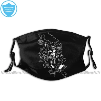

Rabbit Halloween Mouth Face Mask Donnie Darko Facial Mask Kawai Adult Funny with Filters Mask