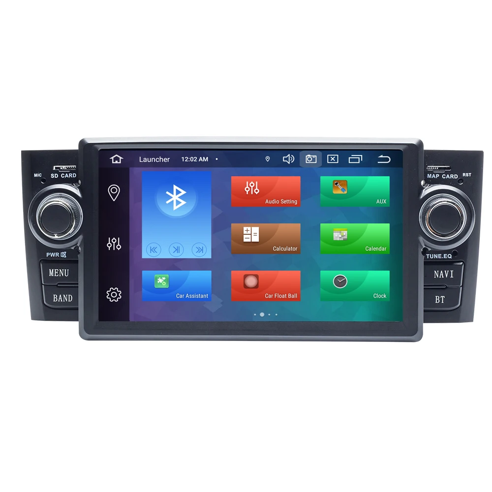 Clearance DSP Android 9.0 Ram 4G 64G CAR GPS For Fiat Grande Punto Linea 2007-2012 dvd player radio navigation multimedia recorder 2