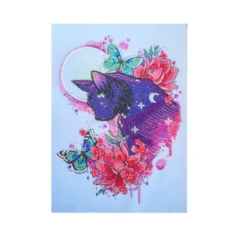 

5D Leopard Special Shaped Diamond Painting Diamond Embroidery Cross Stitch