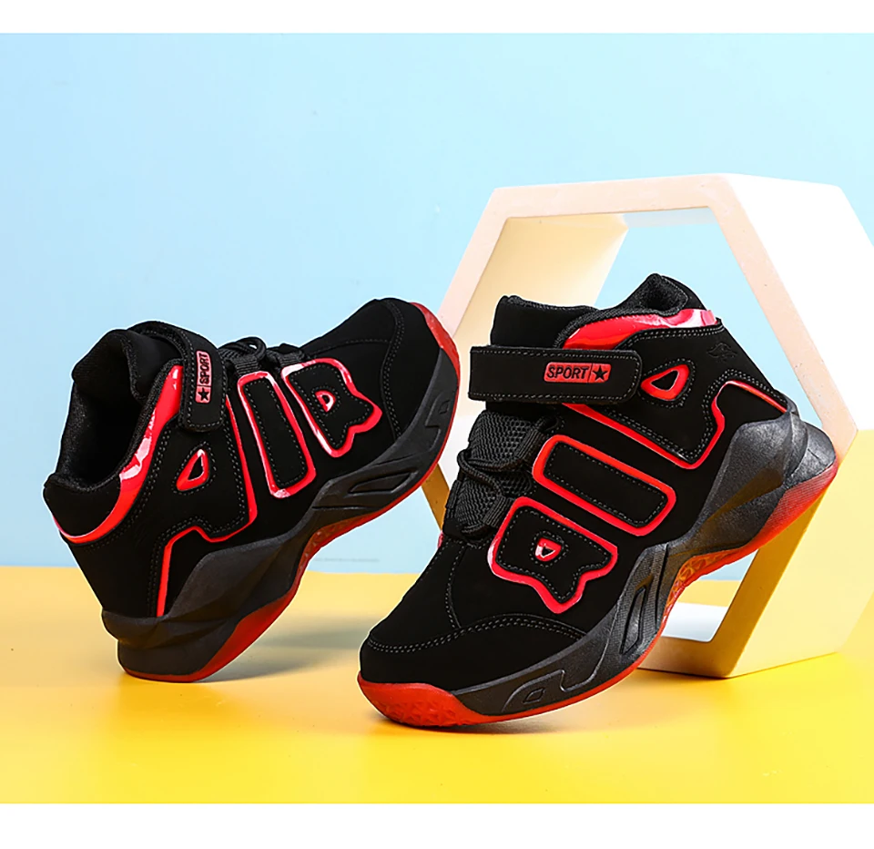 Баскетбольная обувь для мальчиков; Новинка года; брендовые Детские кроссовки для улицы; нескользящая спортивная обувь для больших детей; обувь для Jordan; спортивная баскетбольная обувь