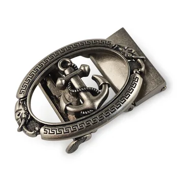 

Silver Gold Alloy Metal Buckle 3.5cm Belt Automatic Buckle Head Gold Anchor Wolf Bull Eagle Kangaroo Lion Horse Animal