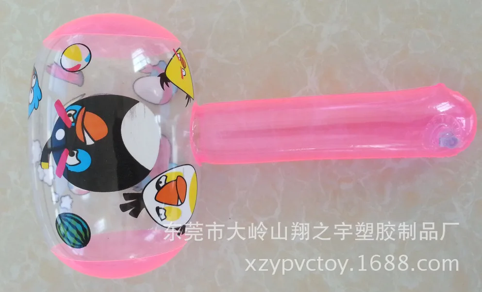 Лучистый chong qi chui ПВХ надувной мультфильм шаблон игрушечный молоток игрушка детская игрушка подарок