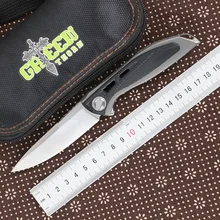 Зеленый Торн Noen складной нож D2 лезвие подшипника G10+ титан 3D Ручка Кемпинг Открытый нож для фруктов практичный Складной Нож EDC