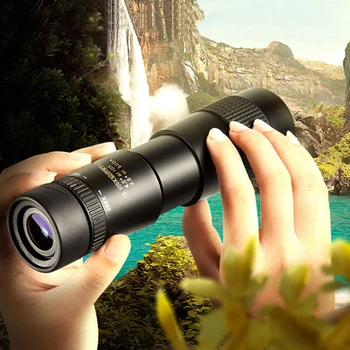 

4k 10 300x40mm Super Telephoto Phone Zoom Monocular Telescope with Smartphone Holder Tripod for Hunting Travelling Bird Watching