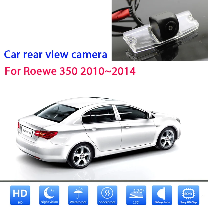 Fisheye lens starlight night vision car rear view camera For Roewe 350 2010 2011 2012 2013 2014 HD Waterproof high quality RCA | Автомобили