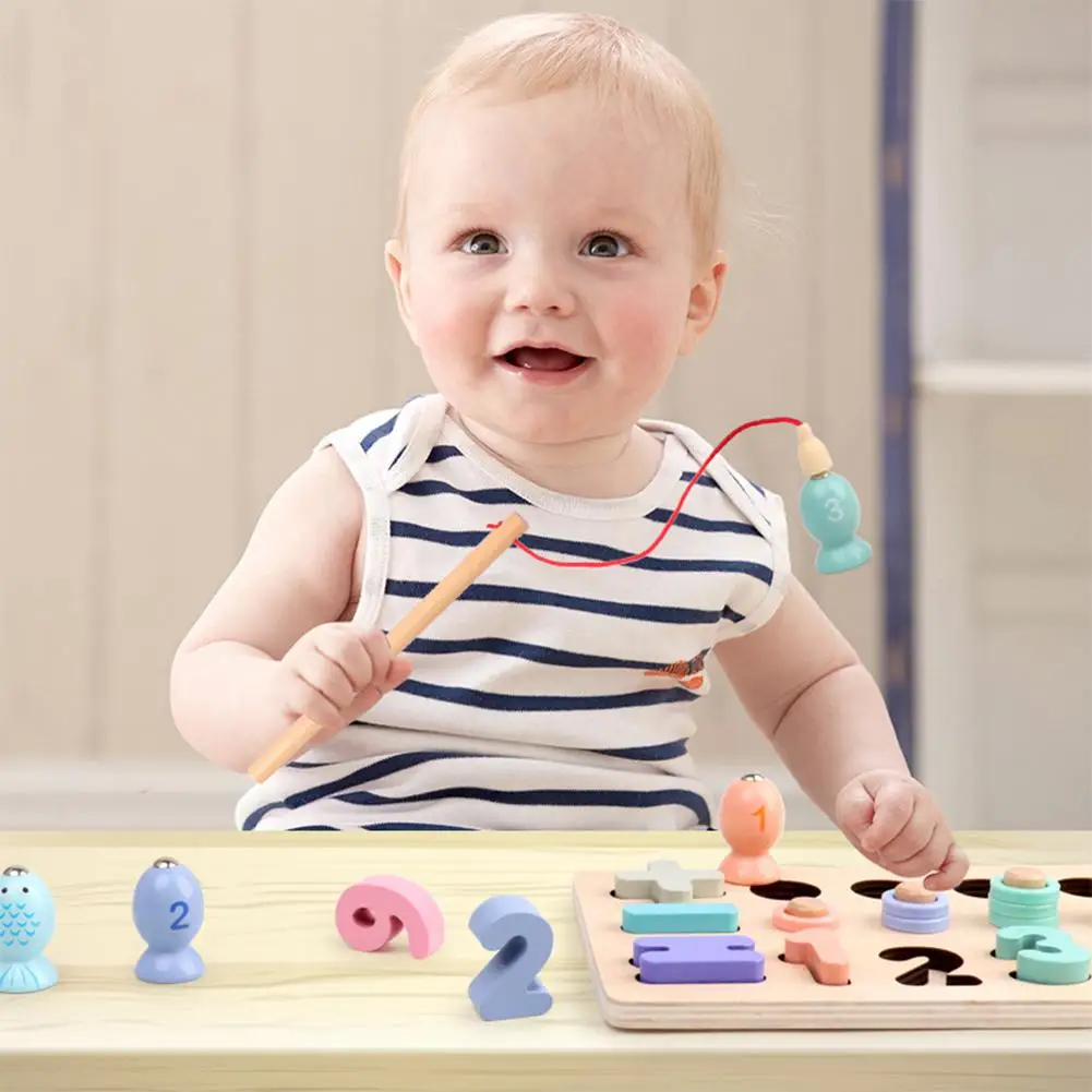 Hobbylane деревянные игрушки, обучающие цифры, Цифровая форма, подходящая игрушка для раннего образования