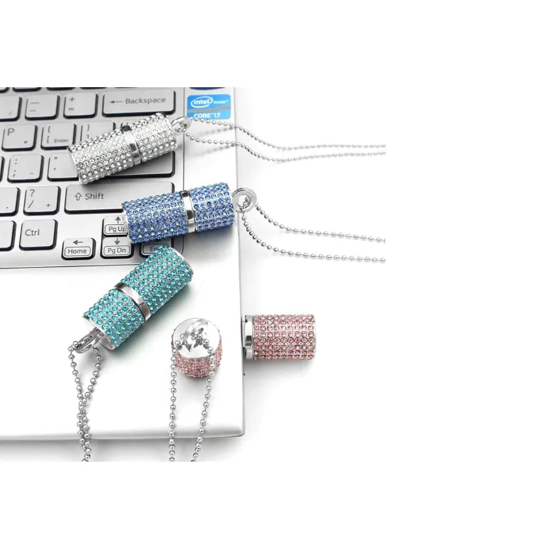 Usb флеш накопитель с кристаллами 128 ГБ 8 16 32 64 256 ГБ|USB флэш-накопители| |