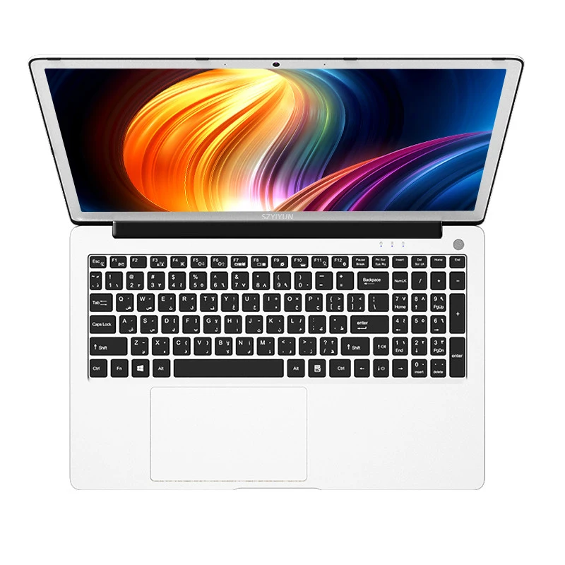  16G RAM I5-8250U Intel Laptop Russische Backlit Tastatur 128G-1024G SSD 156 Zoll Metall Büro Notebo