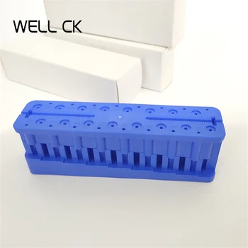

1Pcs Plastic Dental Dentistry Odontologia Mini Endo Measuring Autoclavable Endodontic Block Files Dentist Instrument Ruler Bluer