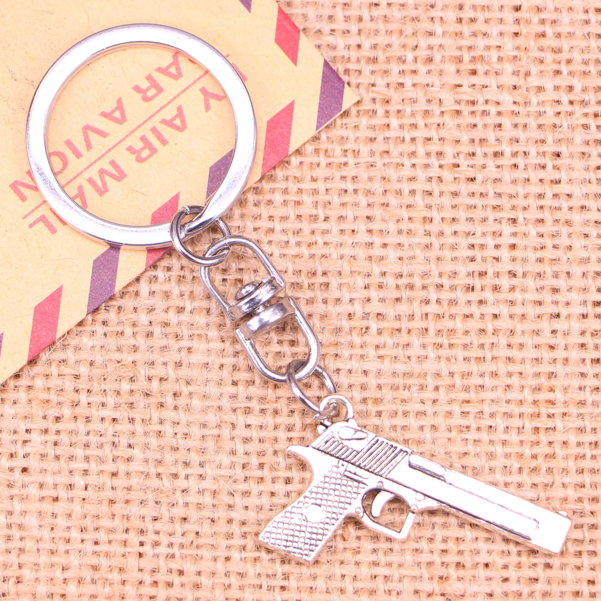 Новинка модный брелок 45*20 мм подвеска для пистолета browning мужские украшения