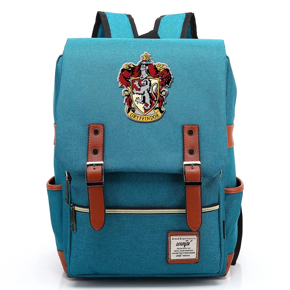 Для Vip Link дропшиппинг индивидуальные Волшебная школа Хогвартс для мальчиков и девочек портфели для подростков школьные сумки рюкзаки для женщин и мужчин - Цвет: 15